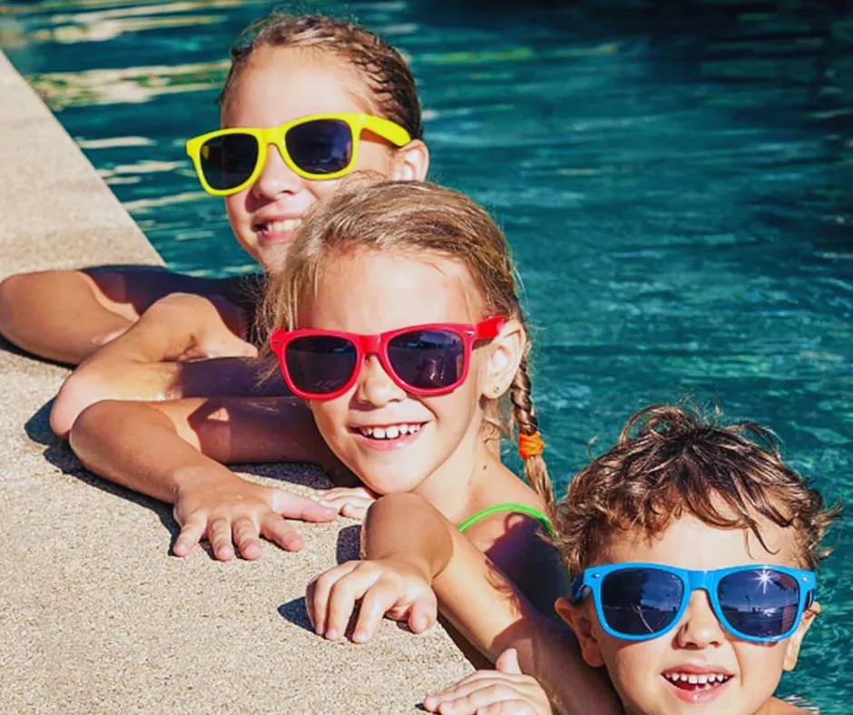 Lentes de sol modernos