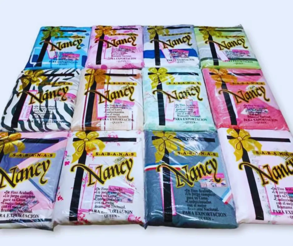 Sábanas Nancy para cama de 2 1/2 plazas